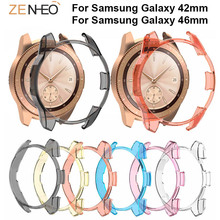 For Samsung Galaxy Watch 42mm 46mm Full Protector Case Smartwatch Accessories Cover Shell Transparent PC Protective Cases Frame 2024 - buy cheap