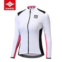 Santic Women Long Sleeve Cycling Jersey Pro Fit Road Bike MTB Top Jerseys Spring Summer Breathable Perspiration Bicycle Jersey 2024 - buy cheap