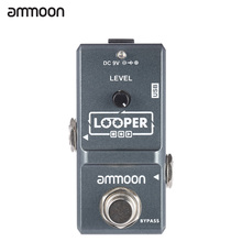 ammoon AP-09 Nano Loop Effect Pedal Looper Electric Guitar Effect Pedal True Bypass Unlimited Overdubs 10 Minutes Recording 2024 - buy cheap