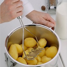 Kitchen Gadgets Stainless Steel Potato Mud Pressure Mud Machine Potatoes Masher Ricer Fruit Vegetable Tools Accessories 2024 - buy cheap