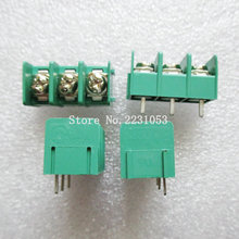 10PCS/LOT KF7.62-3P 7.62mm pitch connector pcb screw terminal block connector 2pin 300V 20A 22-12AWG 2024 - buy cheap