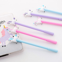 1PCS New Lovely Cartoon Creative Jumping Pony Gel Pen Student Stationery Novelty Gift School Material Office Supplies 2024 - buy cheap