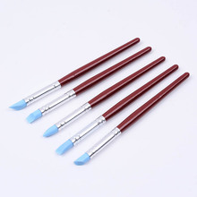 5Pcs Wood Trace Modification Silicone Pen Soft Head Painting Drawing Pen Kit Painting Brush Set Art Supplies 2024 - buy cheap