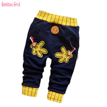 New Toddler WarmTrousers Spring & Autumn Baby Pants Pentagram&Letters Pattern Cotton 1 Piece Sport Pants Baby Boy / Girls Pants 2024 - buy cheap