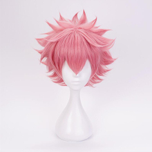 Boku no Hero Academia Mina Ashido Wig Cosplay My Hero Academia Men Women Short Synthetic Hair Party Role Play Wig+Wig Cap 2024 - buy cheap