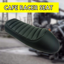 Assento da motocicleta retro vintage corcunda assento cafe racer sela scramble pan plana para honda cb125s cb200 cb350 cl350 cb400 2024 - compre barato