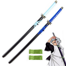 Lejía-espada de madera de Toushirou, accesorios de Cosplay para espectáculo de Anime y Festival de Navidad, fiesta y puesta en escena 2024 - compra barato