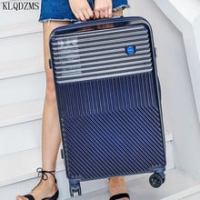 KLQDZMS-maleta de 20/24/26 pulgadas, equipaje rodante Retro, con bloqueo TSA, Maleta de viaje con ruedas 2024 - compra barato