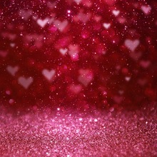 Bolinhas Bokeh Corações do Amor Dia Dos Namorados Vinil Backdrop Fotografia Prop Bebê Recém-nascido Chuveiro Vermelho e Rosa do Fundo Da Foto 2024 - compre barato