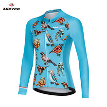 Camisa feminina manga comprida para ciclismo, camiseta feminina para ciclismo mountain bike mtb pro roupa esportiva 2021 2024 - compre barato