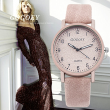 Gogoey Брендовые женские часы модные кожаные Наручные часы женские часы Mujer Bayan Kol Saati Montre Feminino 2022 - купить недорого