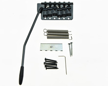 KAISH Vintage ST  Style Guitar Tremolo Bridge Locking System Full Block Black 2024 - buy cheap