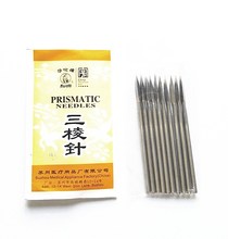 Trigonous Needle Large 2.6*65Mm, For Cupping,Bleeding Therapy 10Pcs/Pack 2024 - buy cheap