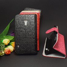 Magic Girl stand Leather Case with Holder Card Slots For LG Optimus L7 II Dual P715 P716 freeshipping 2024 - buy cheap