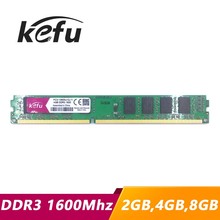 KEFU RAM DDR3 2GB 4GB 8GB 1600 1600mhz PC3-12800U PC3-12800 Desktop Computer PC RAM Memory Memoria DIMM 2G 4G 8G 2024 - buy cheap