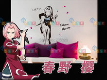 2015 Hot Selling Japanese Cartoon Wall sticker Naruto Vinyl Wall Decal Home Decorative Decoration 2024 - buy cheap