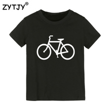 Bicicleta Impressão Caçoa o tshirt Menino Menina t shirt Para Crianças Roupa Da Criança Engraçado Top Tees Drop Ship Y-60 2024 - compre barato