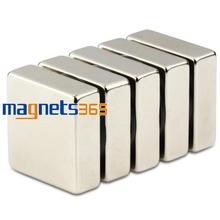 OMO Magnetics 2pc N50 Grade Strong Block Cuboid Magnet 30 x 30 x 10mm Rare Earth Neodymium 2024 - buy cheap