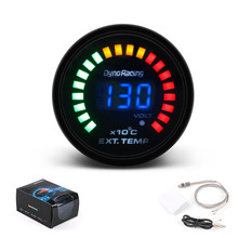 Dynoracing 2inch 52MM Digital 20LED Exhaust Gas temp Gauge Auto Car Styling EGT EXT Temperature Gauge Car meter 2024 - buy cheap