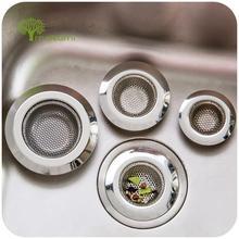 Three Size Stainless Steel Bathtub Hair Catcher Stopper Shower Drain Hole Filter Trap Metal Sink Strainer 2024 - buy cheap