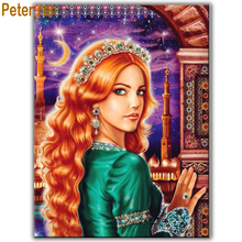 Diy Diamond painting cross stitch Arts and Crafts Portraits of peopl Full round\square mosaic diamond embroidery"Blonde beauty" 2024 - buy cheap