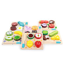 Kids Cooking Kitchen Toy Creative Wooden Toy Kitchen Cut Fruits Vegetables Dessert Food Pretend Play Puzzle Educational Toys 2024 - buy cheap