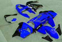 Kit de carenagem de motocicleta + presentes sg16, para kawasaki ninja zx9r 1998, 1999, zx9r 98, 99, popular, azul, preto 2024 - compre barato