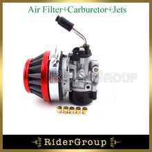 Racing Carburetor Red 58mm Air Filter Jets For 49 50cc 60cc 66cc 80cc 4 Stroke Engine Parts Gas Motorized Bicycle Push Bike 2024 - buy cheap