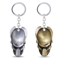 Alien v Predator брелок сплав маска хищника брелок металлические брелки кольца для мужчин и женщин Chaveiro фигурку косплей игрушки 2024 - купить недорого