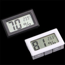 longpean Mini LCD Digital Thermometer Hygrometer Kitchen Temperature Indoor Outdoor Temperature Sensor Humidity Meter Gauge 2024 - buy cheap