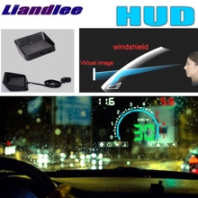 Liandlee HUD для Lincoln MKC MKX MKT Navigator MKZ цифровой спидометр OBD2 дисплей на лобовом стекле большой монитор Гонки HUD 2024 - купить недорого