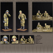 Kit de resina de força de autodefesa para dois pessoas, conjunto de partes do tema militar gk, combinação de cenas, sem revestimento, cor, 1/35 2024 - compre barato