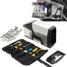 New Tool Box For BMW r1250gs r1200gs lc & adv Adventure 2002 2008 2018 for BMW r 1200 gs Left Side Bracket Aluminum box 2024 - buy cheap