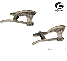 iGame Factory Price Retail Axe Cuff Links Brass Material Vintage Color Axe Tool Design Free Shipping 2024 - buy cheap