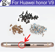 Tornillos de botón para Huawei honor v 9, 2 unids/lote, cubierta de tornillo, tachuelas para Huawei honor v 9 DUK-AL20, color negro 2024 - compra barato