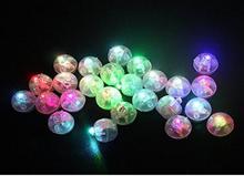 100 Pcs/lot Round Ball Led Balloon Lights Mini Flash Lamps for Lantern Christmas Wedding Party Decoration White, Yellow, Pink 2024 - buy cheap