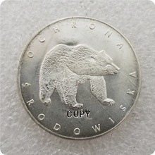 Польша 100 Zlotych монета UNC копия памятные монеты-Реплика монеты медаль коллекционные монеты 2024 - купить недорого