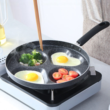 Four-hole Omelet Pan For Eggs Ham PanCake Maker Frying Pans Creative Non-stick No Oil-smoke Breakfast Grill Pan Cooking Pot 2024 - buy cheap