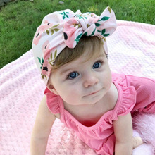 Chapéu turbante infantil com laço floral, feminino, recém-nascido, chapéu turbante para crianças, 1 peça 2024 - compre barato