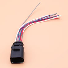 Beler 8 pinos conector plástico de tomada embutida, conector de contato rabo de porco, invólucro para vw audi skoda seat 2024 - compre barato