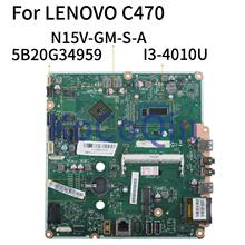 KoCoQin Laptop motherboard For LENOVO AIO C470 I3-4010U Mainboard 5B20G34959 CIHASWS1 6050A2644601.A01 N15V-GM-S-A2 2024 - buy cheap