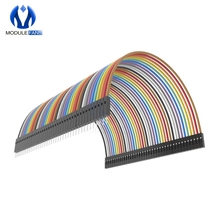 40PCS Dupont 10CM Male To Female Jumper Wire Ribbon Cable for Arduino DIY KIT 2024 - buy cheap