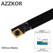 Herramientas de torneado interno, barra de corte, cortador de torno de S08K-SCKCR06, insertos de carburo de S16Q-SCKCR09, soporte CNC, herramienta interior AZZKOR, venta al por mayor 2024 - compra barato