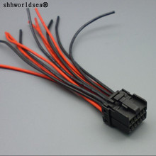 Shhworldsea 1.0 milímetros 12pin plastic housing plug 12p fio fêmea conector do chicote 174045-2 2024 - compre barato