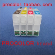 PROCOLOR-cartuchos de inyección de tinta recargables, T1801-4, versión europea, con chip de reinicio automático, para epson T1811-4/415/305/405A 2024 - compra barato