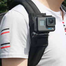 Спортивный рюкзак для камеры с креплением на 360 градусов для Xiaomi Yi Для Gopro Hero7 6 5 4 аксессуары для экшн-камеры 2024 - купить недорого