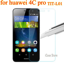 Vidrio templado para Huawei Honor 4C pro 4 Estado de Protector de pantalla SKLO película es verre para HUAWEI 4c pro TIT-L01 teta L01 cubierta de la Caja 2024 - compra barato
