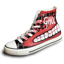 High-Q Unisex Anime Cos Tokyo Ghoul Kaneki Ken Punk Rock Rap Casual plimsolls canvas shoes rope soled shoes 2024 - buy cheap