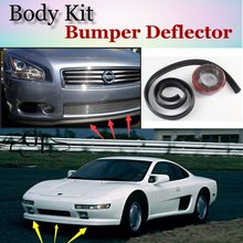 Bumper Lip Deflector Lips For Nissan MID4 MID 4 Front Spoiler Skirt For TopGear Friends to Car Tuning Veiw / Body Kit / Strip 2024 - buy cheap