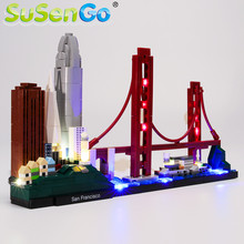 SuSenGo LED Light Set For 21043 Architecture San Francisco Compatible with 17014 , NO Model 2024 - buy cheap